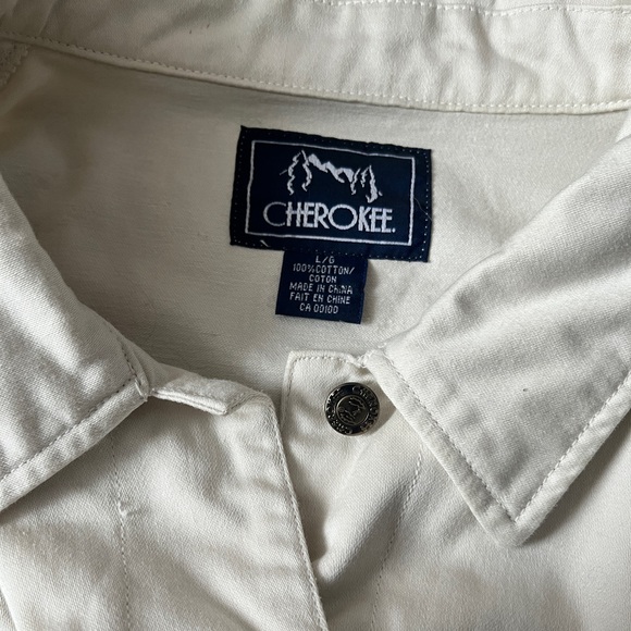 Vintage Cherokee Lightweight Denim Jacket - Women’s M (tag says L) | Unisex S - Picture 3 of 6